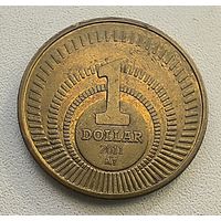 Карибские Нидерланды 1 доллар, 2011 Введение Доллара США   3-11-12