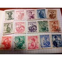 Марка  Австрия 1948