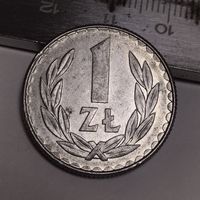 Польша 1 злотый, 1987