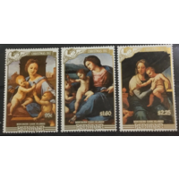 ПЕНРИН 354-356. РОЖДЕСТВО - КАРТИНЫ     MNH