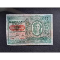 100 крон  1919 года. Австрия. vF+. Распродажа