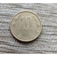 Werty71 Чили 10 песо 1995