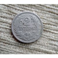 Werty71 Уругвай 2 сентесимо 1936 чентезимо