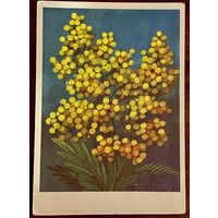 Открытка чистая. 10х15 см. Художник Ю. Ряховский 1976г