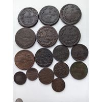 Медные монеты александра и николая 1