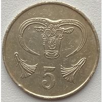 Кипр 5 центов 1983 г.