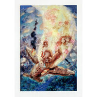 Открытка почтовая. Мальик. Лётчик. ВДВ, С праздником 23 февраля! Самолёт. Транспорт. Любовь. Семья. Небо.  Худож. А.Столбова (чистая)