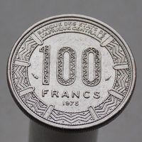 Конго 100 франков 1975