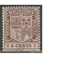 Маврикий. Новый Национальный герб. 1910г. Mi#132.