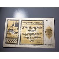Германия 50 тысяч марок (крупная купюра) (8)
