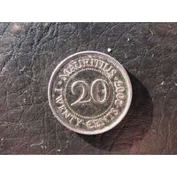 Маврикий.20 центов.2007. С 20 копеек. Распродажа коллекции. Смотрите другие лоты.
