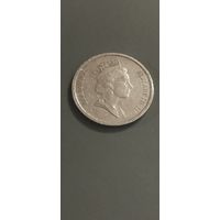 Бермуды 10 центов 1986г.