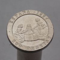 Испания 200 песет 1994  Мастера испанской живописи - Веласкес и Гойя