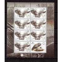 Беларусь-2005,(Мих.582)  , Фауна, Птица года, Сова, м/л