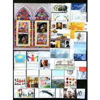 Германия.СБОРНЫЙ ЛОТ(10) гашеных марок с полями!