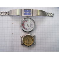 Часы кварцевые 3 шт. с рубля!
