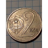 2 кроны Чехословакия 1980 год