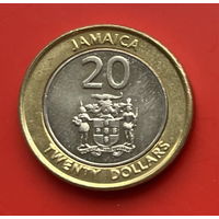 50-10 Ямайка 20 долларов 2001 г.