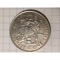 1 шиллинг Кения 1974 год