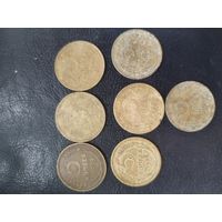 Монеты СССР с рубля