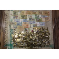 Супер заначка монет и банкнот СССР,ГКЧП-РОССИЯ,УКРАИНЫ немного жетонов+БОНУС