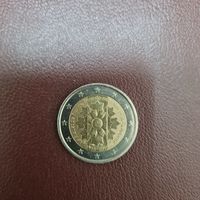 Франция 2 евро 2018 Василек