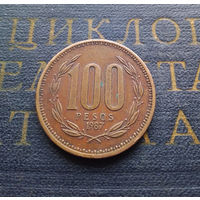 100 песо 1987 Чили #01