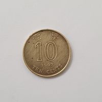 10 центов 1997 Гонконг