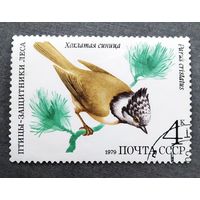 Марка СССР 1979 год Птицы