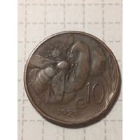 10 чентезимо Италия  1929 год