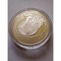 10 рублей 2009 г.Серый гусь.Серебро.