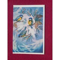 С Новым Годом! Соколова 1988 г. Двойная. Чистая.