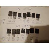 Транзисторы Toshiba 2SC 5200 и 2SA 1943