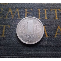 1 пфенниг 1981 (A) Германия ГДР #10 XF