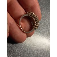 Кольцо серебряное 925 антуражное 7.55 грамм цена металла