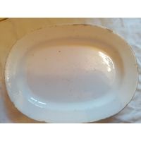 Блюдо овальное Товарищества М. С. Кузнецова