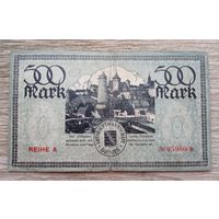 Werty71 Германия 500 марок 1922 банкнота Гроссгельд Баутцен