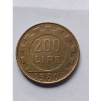 Италия. 200 лир 1980 года. (4).