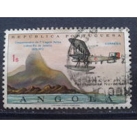 Ангола, колония Португалии, 1972. 50 лет первого  рейса из Лиссабона в Рио-де-Жанейро