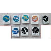 Самолеты. Зеркальный. Ситалл.