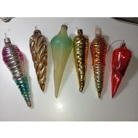 Ёлочные игрушки -  МОРКОВЬ . СССР .