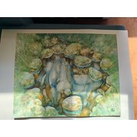 Картина  художник Алесь Квятковский