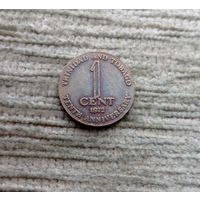 Werty71 Тринидад и Тобаго 1 цент 1972 10 лет независимости 1 1