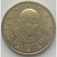 Ватикан 50 евроцентов 2011 г.