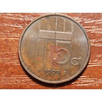 Нидерланды 5 центов 1993