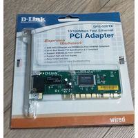 Сетевая карта D-Link PCI 10/100 Mbps, новая
