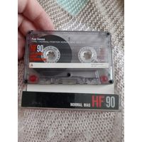 Кассета SONY HF 90. иностранный язык.