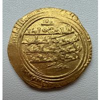 Золотой Динар.  Восточная монета.  (Великие Сельджуки, Санджар,). Золото.