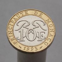 Монако 10 франков 1993