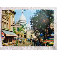 Франция, Париж. Площадь Кургана и Сакре-Кер